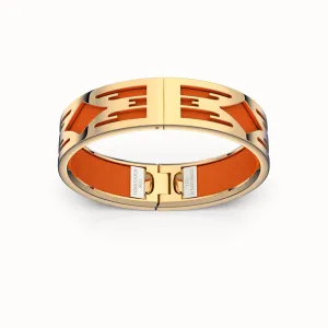 Ikat Bangle - Lava Orange