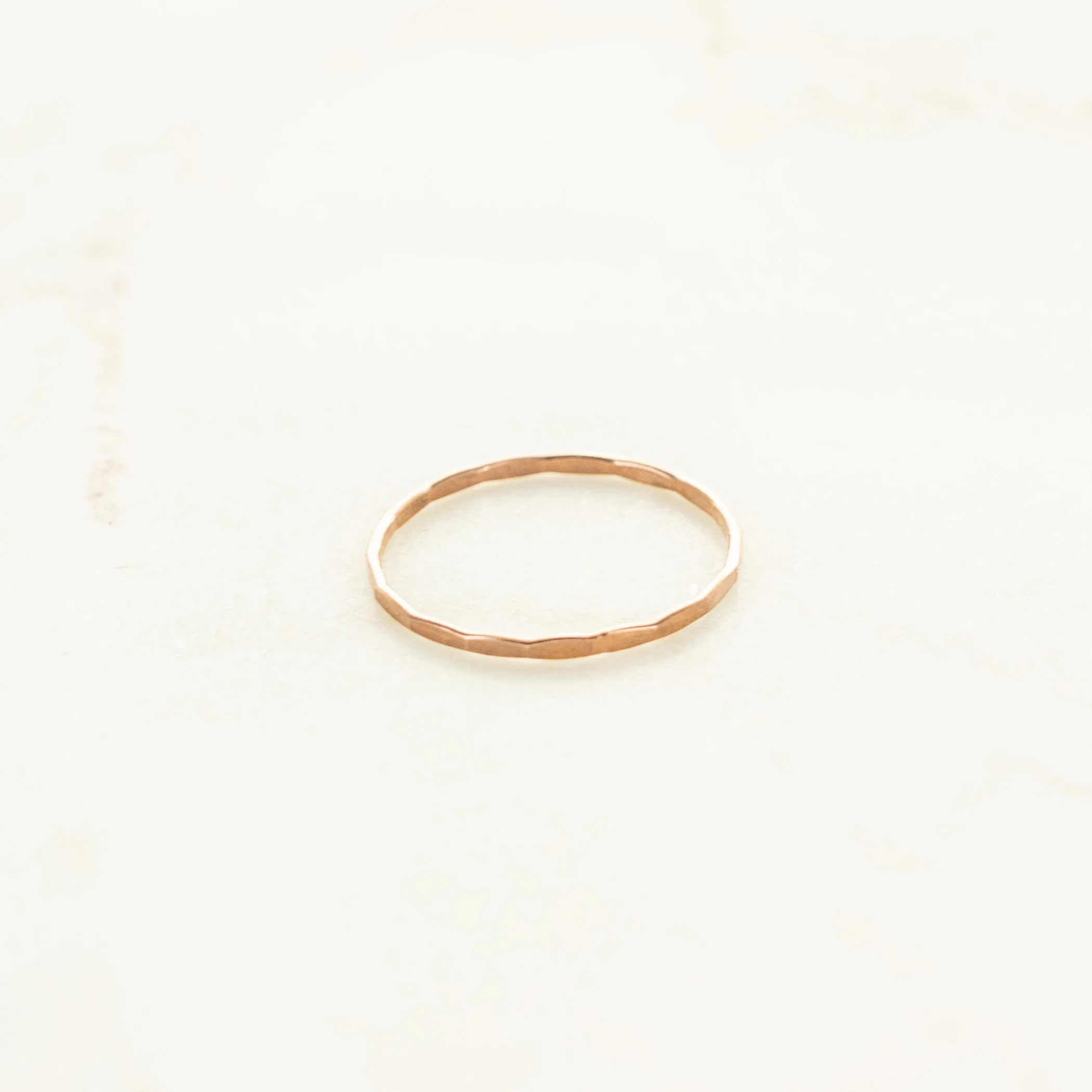 In The Details Stacking Rings - Faceted