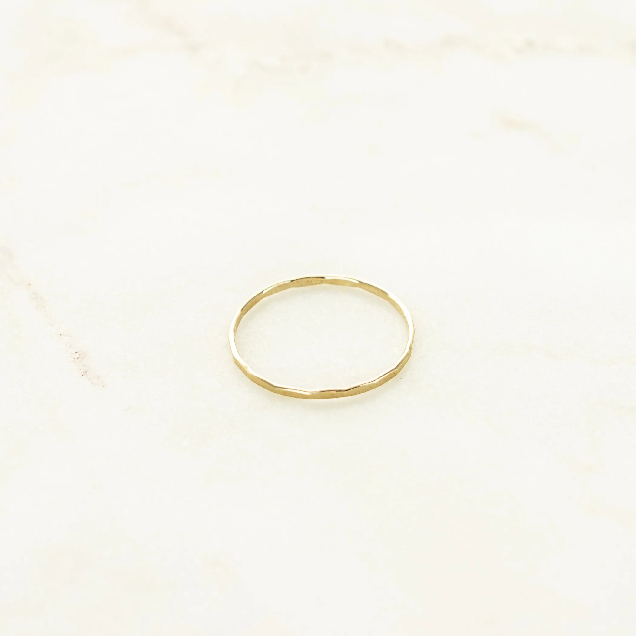 In The Details Stacking Rings - Faceted