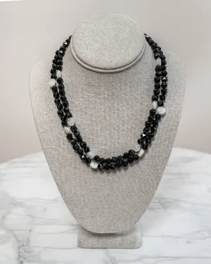 Jade Pearl Flora Necklace