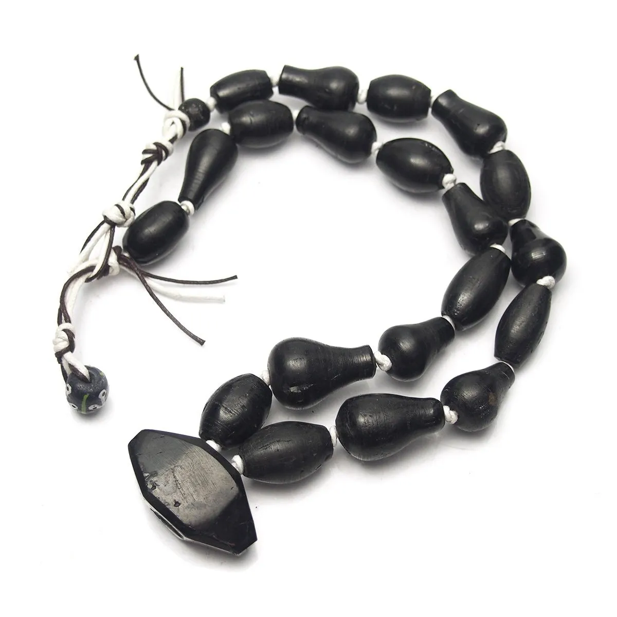 Jet Heirloom Talismanic Strand Necklace 2