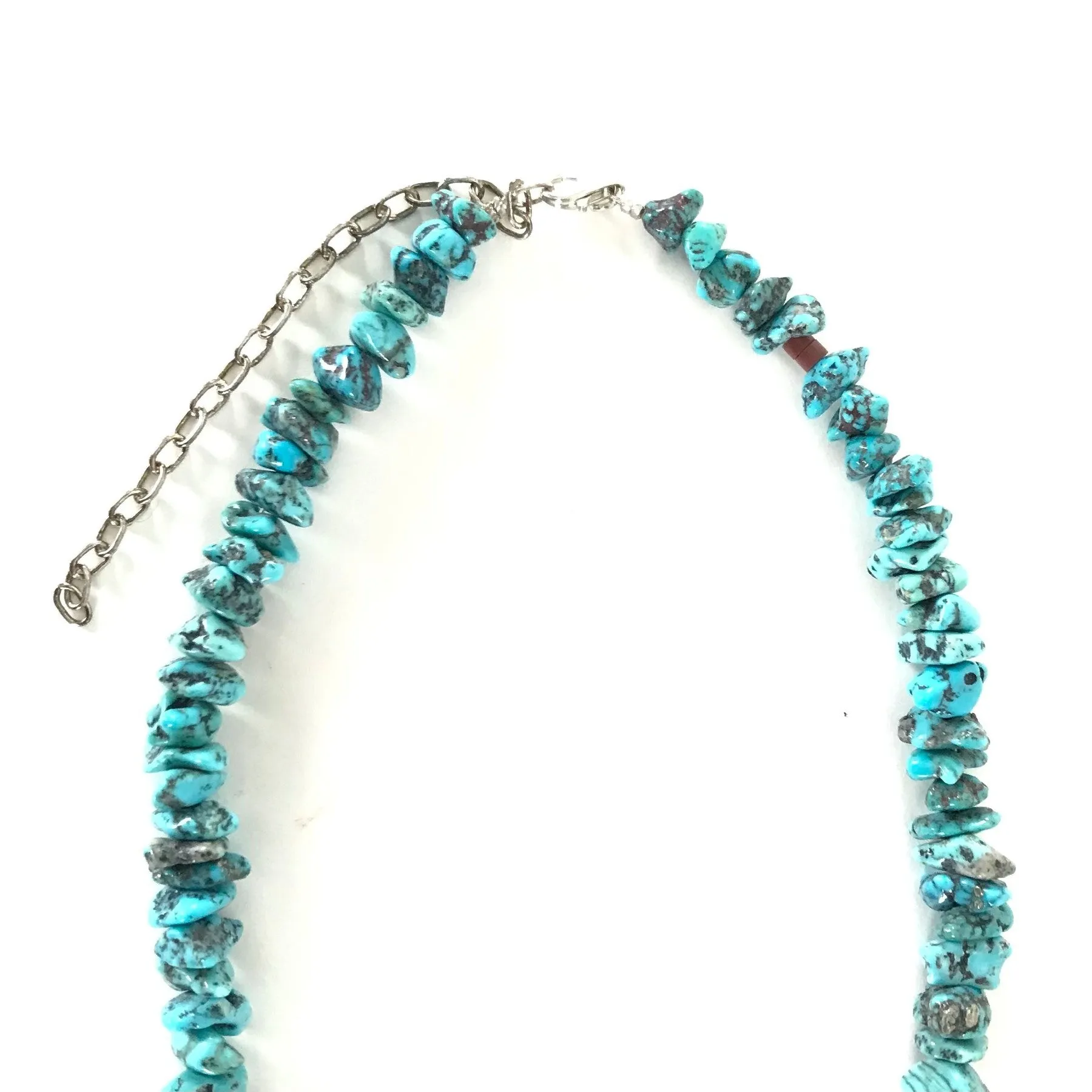 Kevin Ray Garcia Blue Turquoise Nugget Necklace