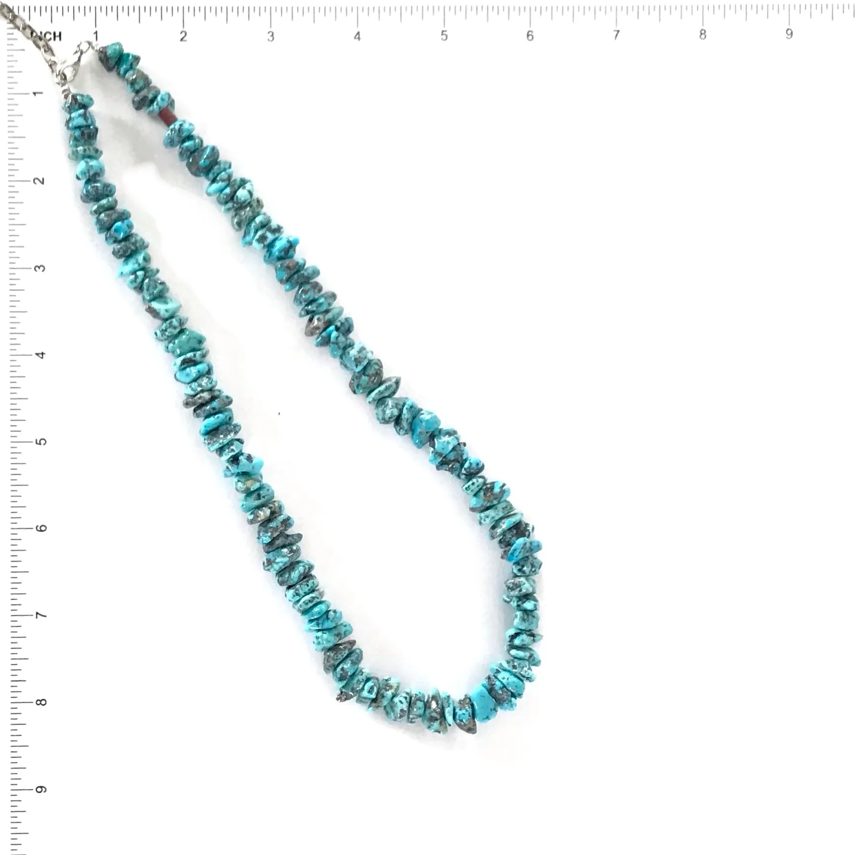 Kevin Ray Garcia Blue Turquoise Nugget Necklace