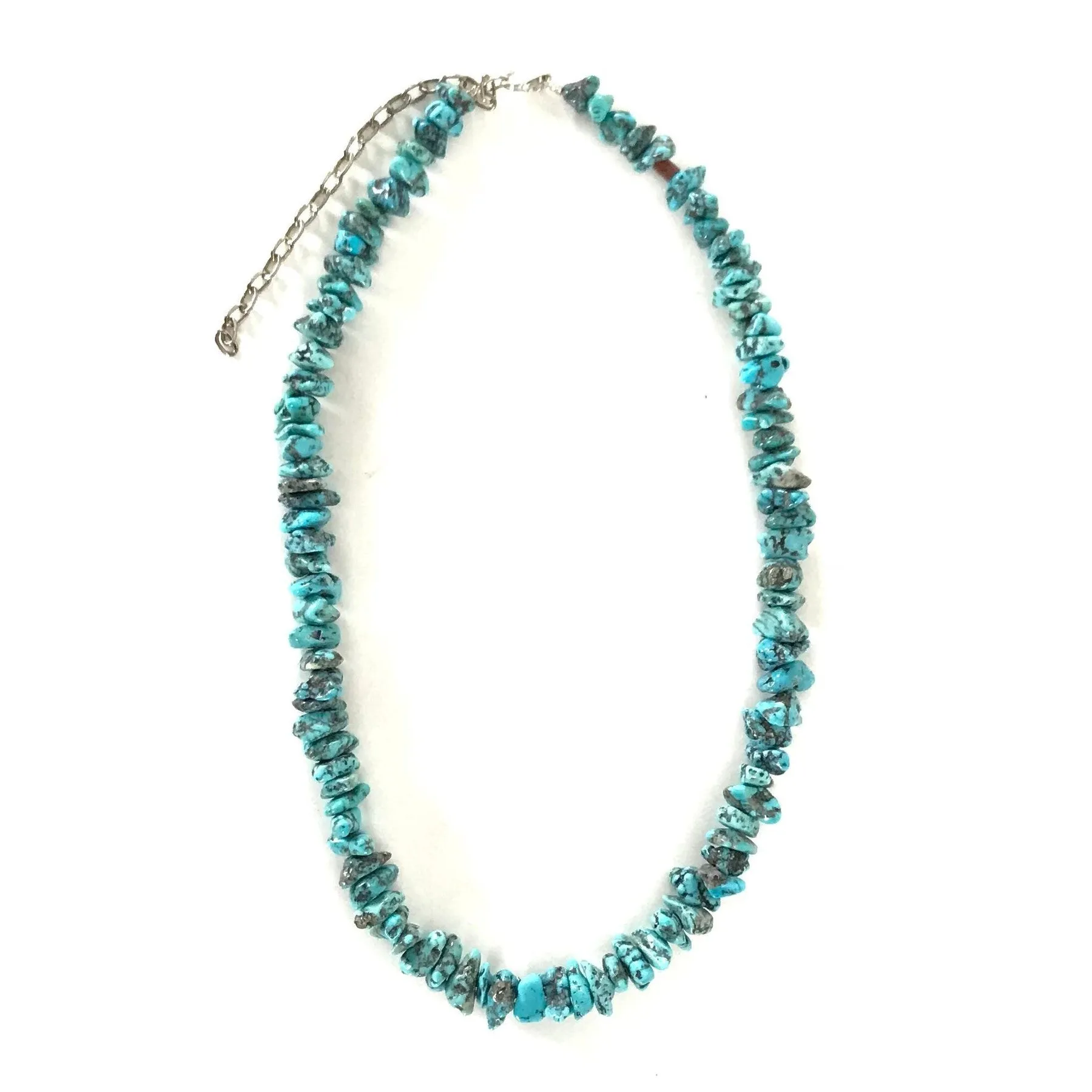 Kevin Ray Garcia Blue Turquoise Nugget Necklace