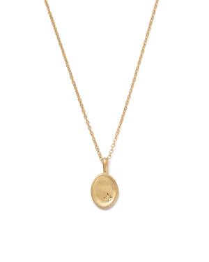 Kirstin Ash Align Necklace, Gold