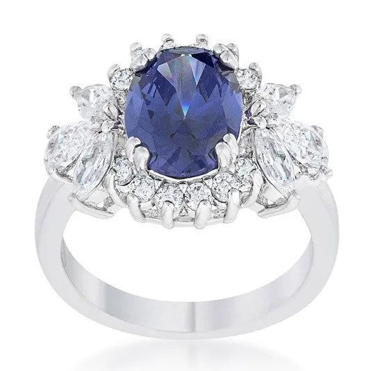 Krizia 3ct Tanzanite Cocktail Ring  | 4.2ct