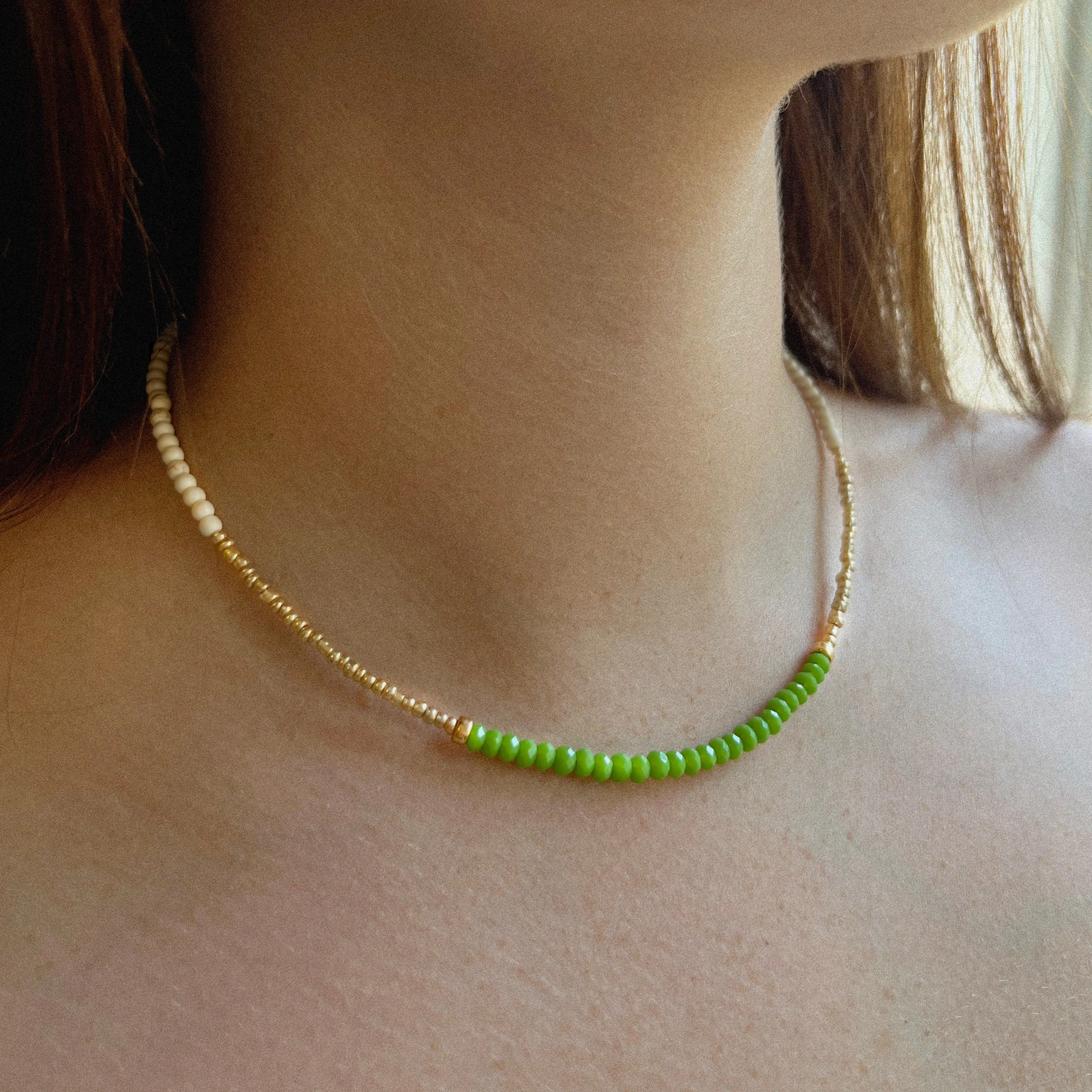 Lime Alas Necklace