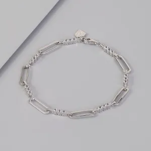 Link Topaz 925 Sterling Silver Bracelet