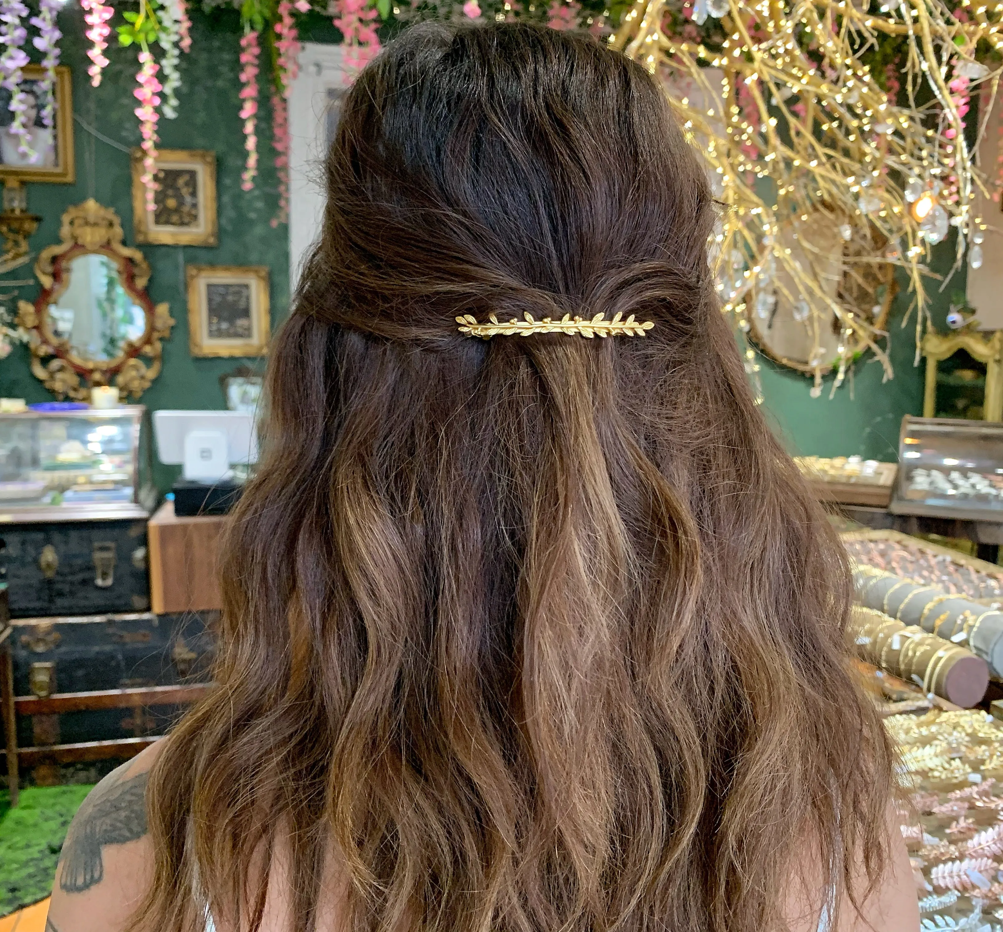 Long Twigs Barrette