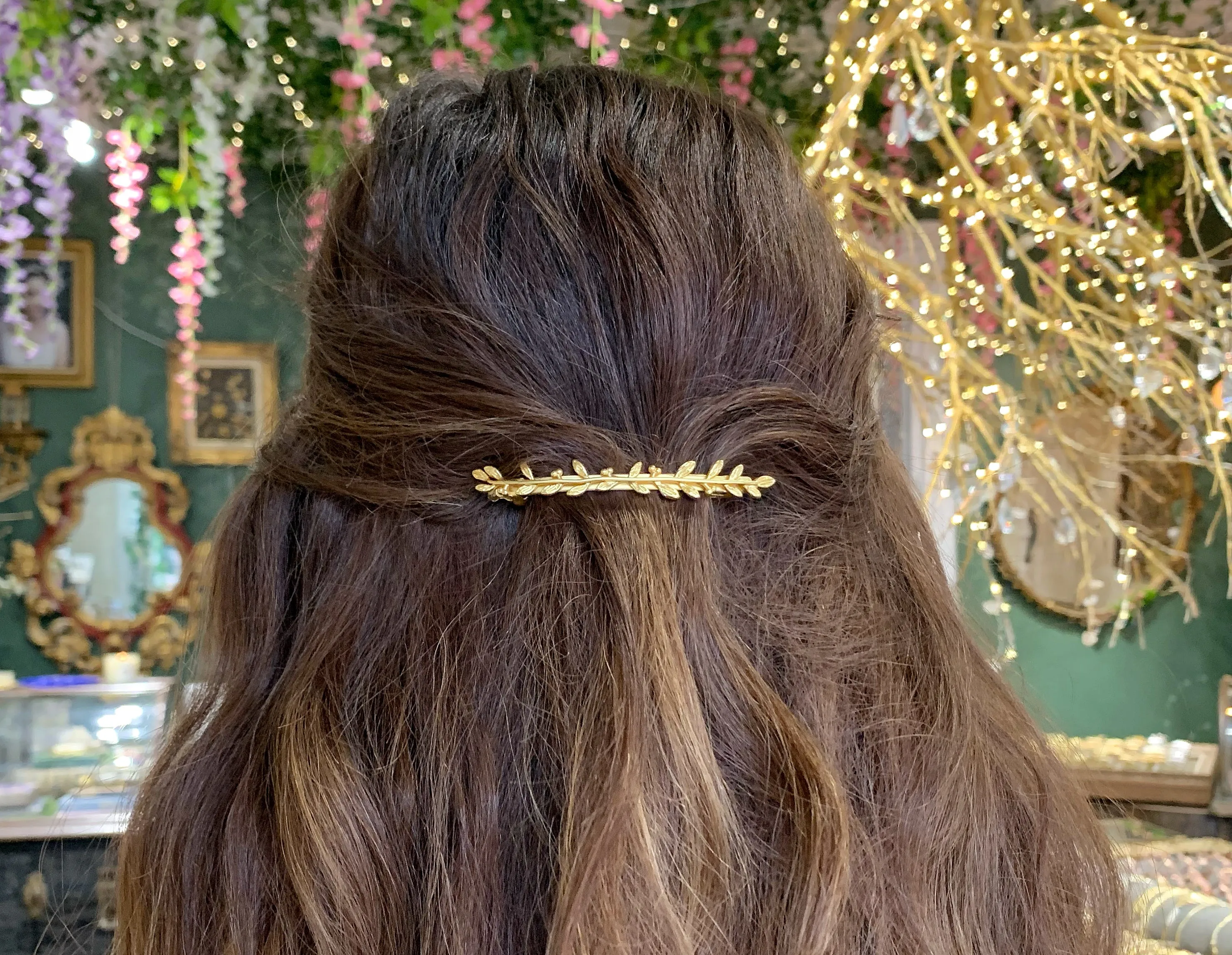 Long Twigs Barrette