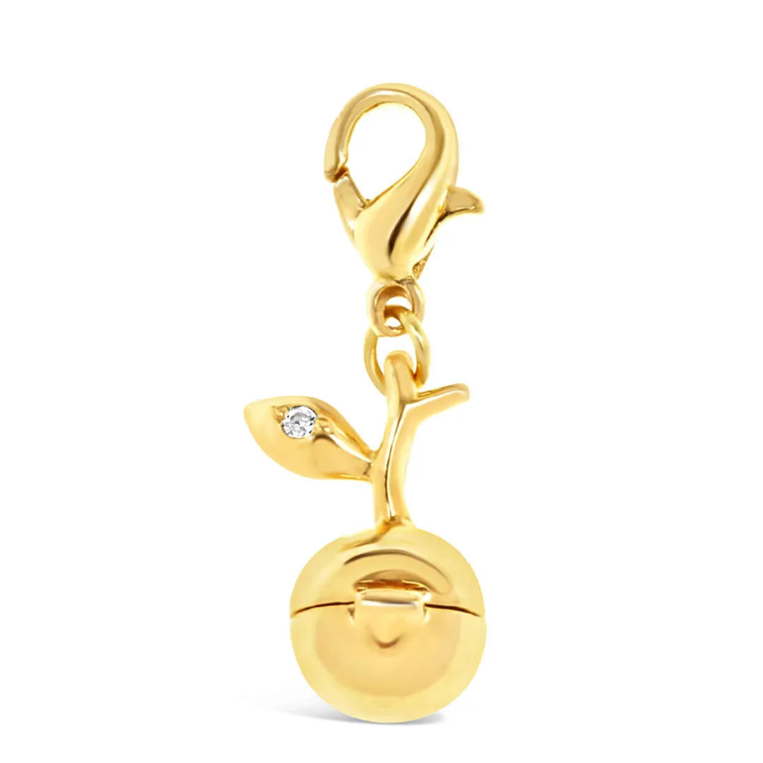 Magical Charm | Apple - Love - Gold