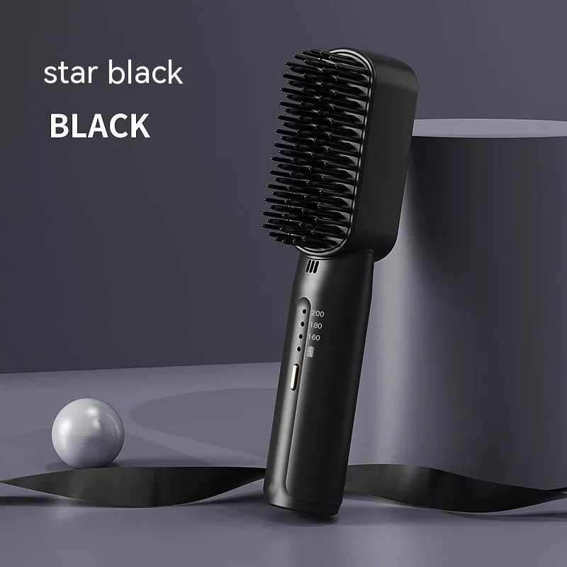 Mini Charging Straight Comb Portable Fashion