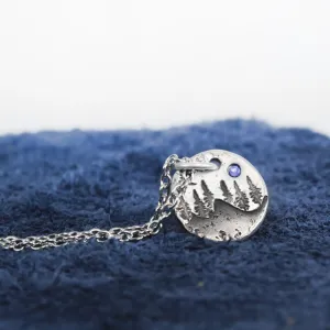 Moonlight Mountain Necklace