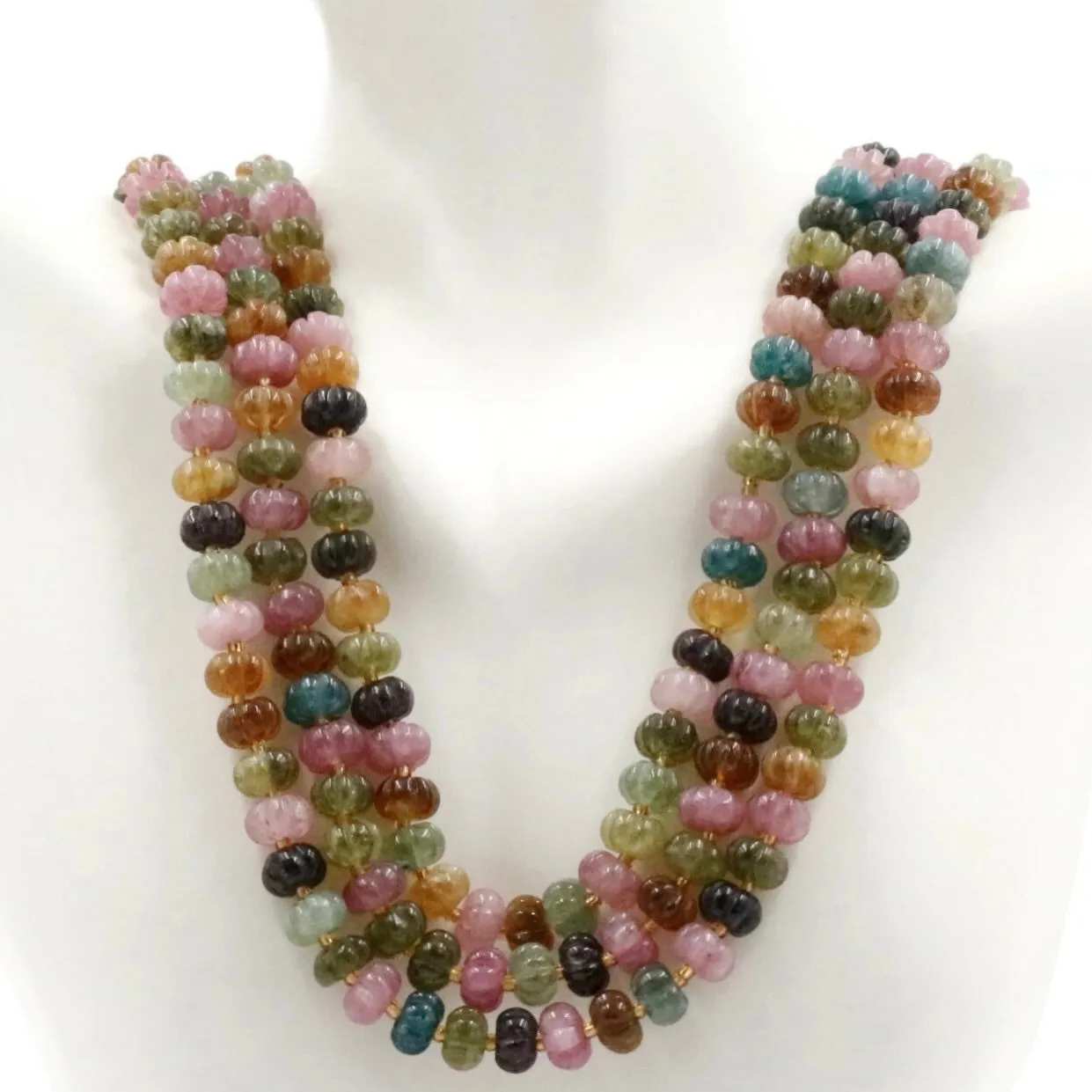 Multi Colored Jade Necklace Natural Jade Necklace Multi-Colored Jade Beaded Necklace Layered Jade Necklace SKU: 6143348