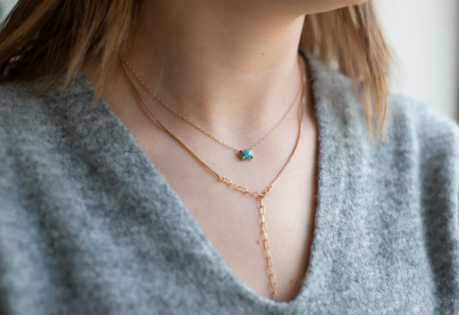 Natural Turquoise Necklace