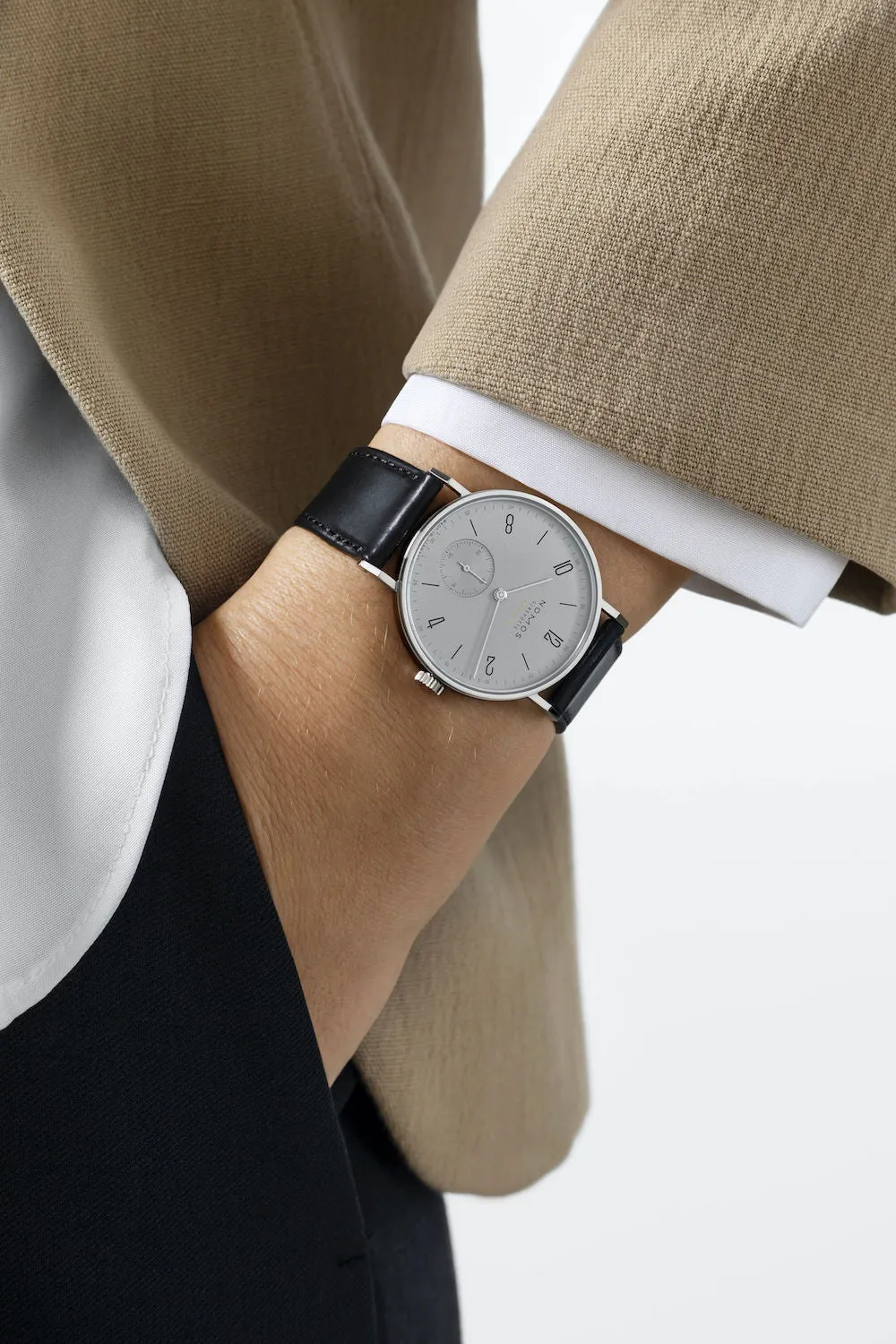 NG Watch Tangente NeoMTik Platinum Grey Sapphire Crystal