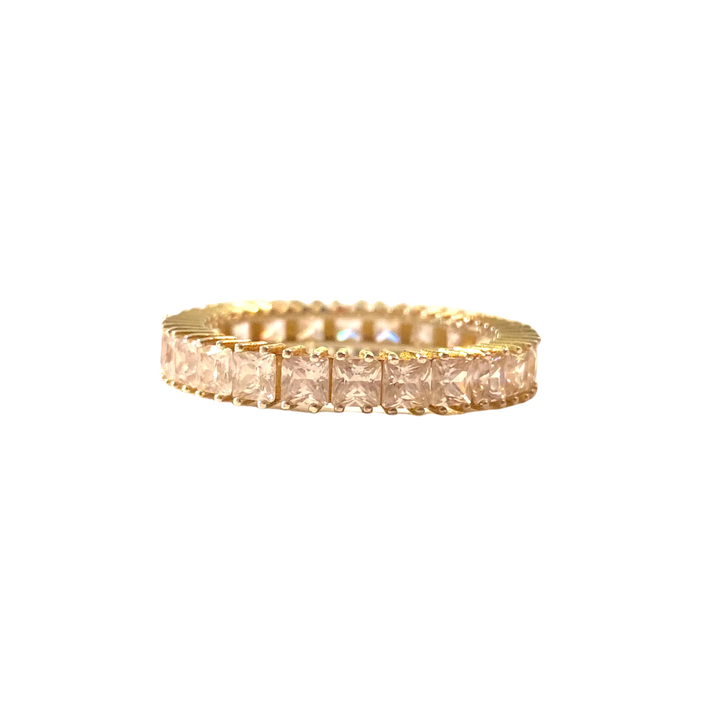 Noelia Ascher Baguette Pronged Eternity Ring