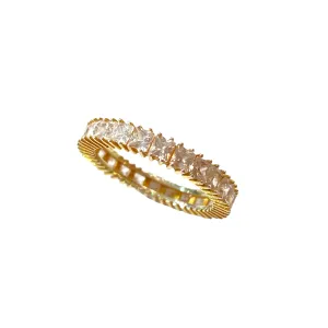 Noelia Ascher Baguette Pronged Eternity Ring