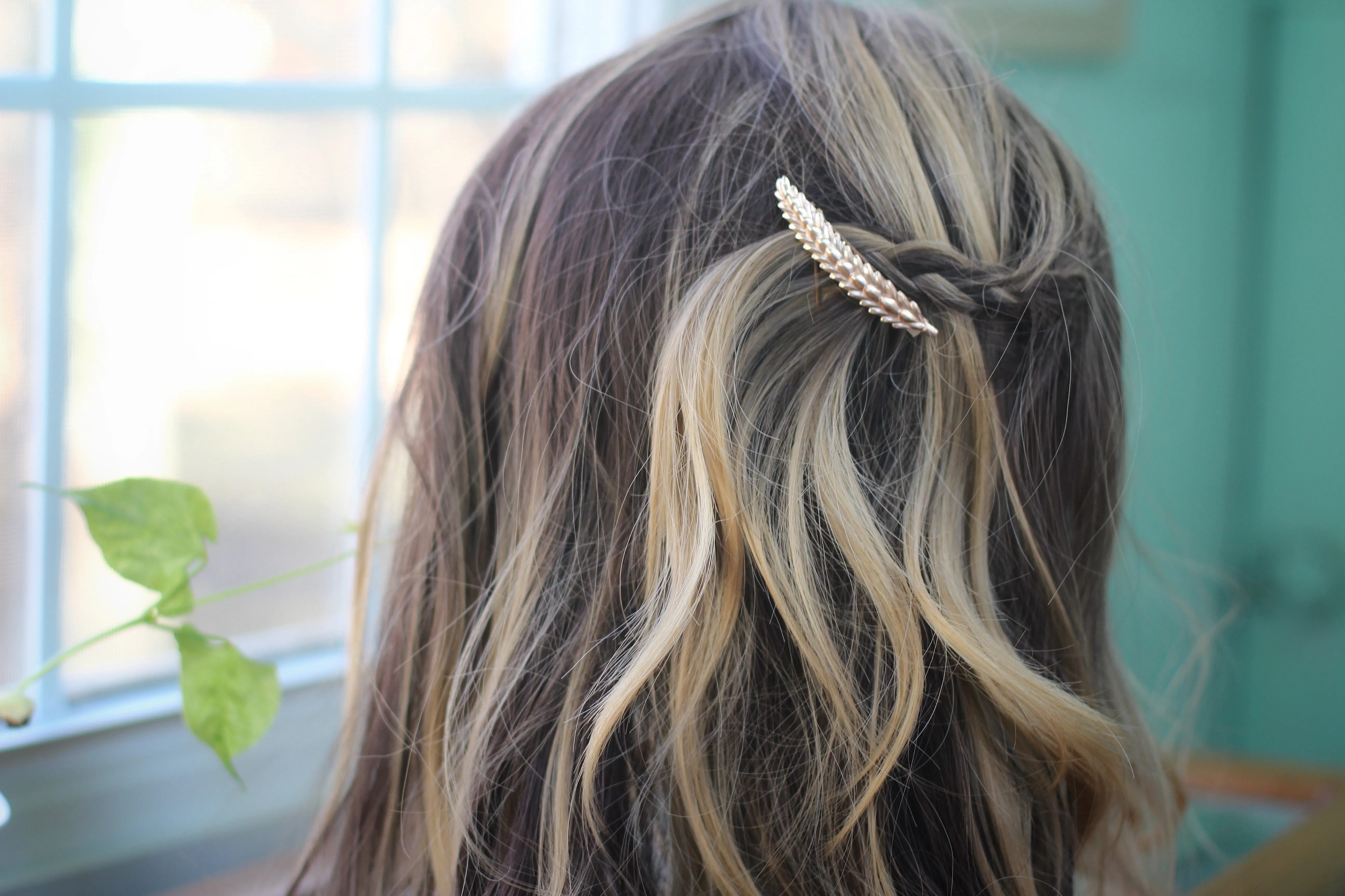 Preorder*** Wheat Barrette