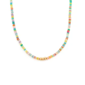 Rainbow Opal Necklace | Opal