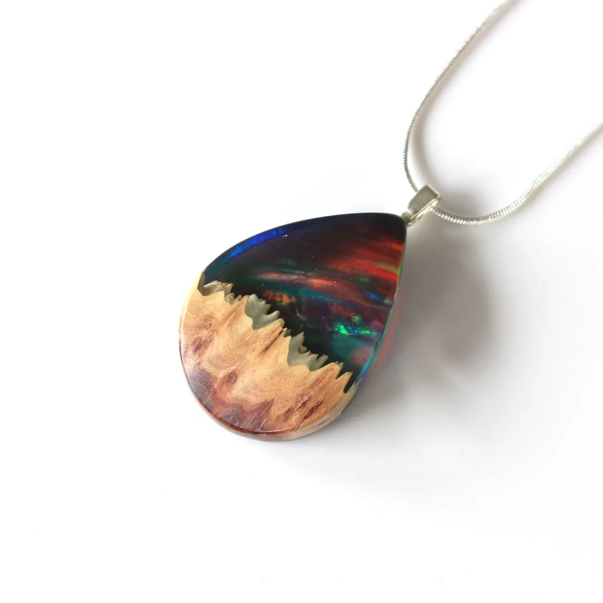 Red Sea | opal pendant [teardrop]