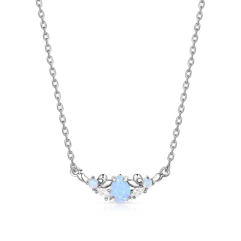 Refined Grace Opal Crystal Necklace NC5786