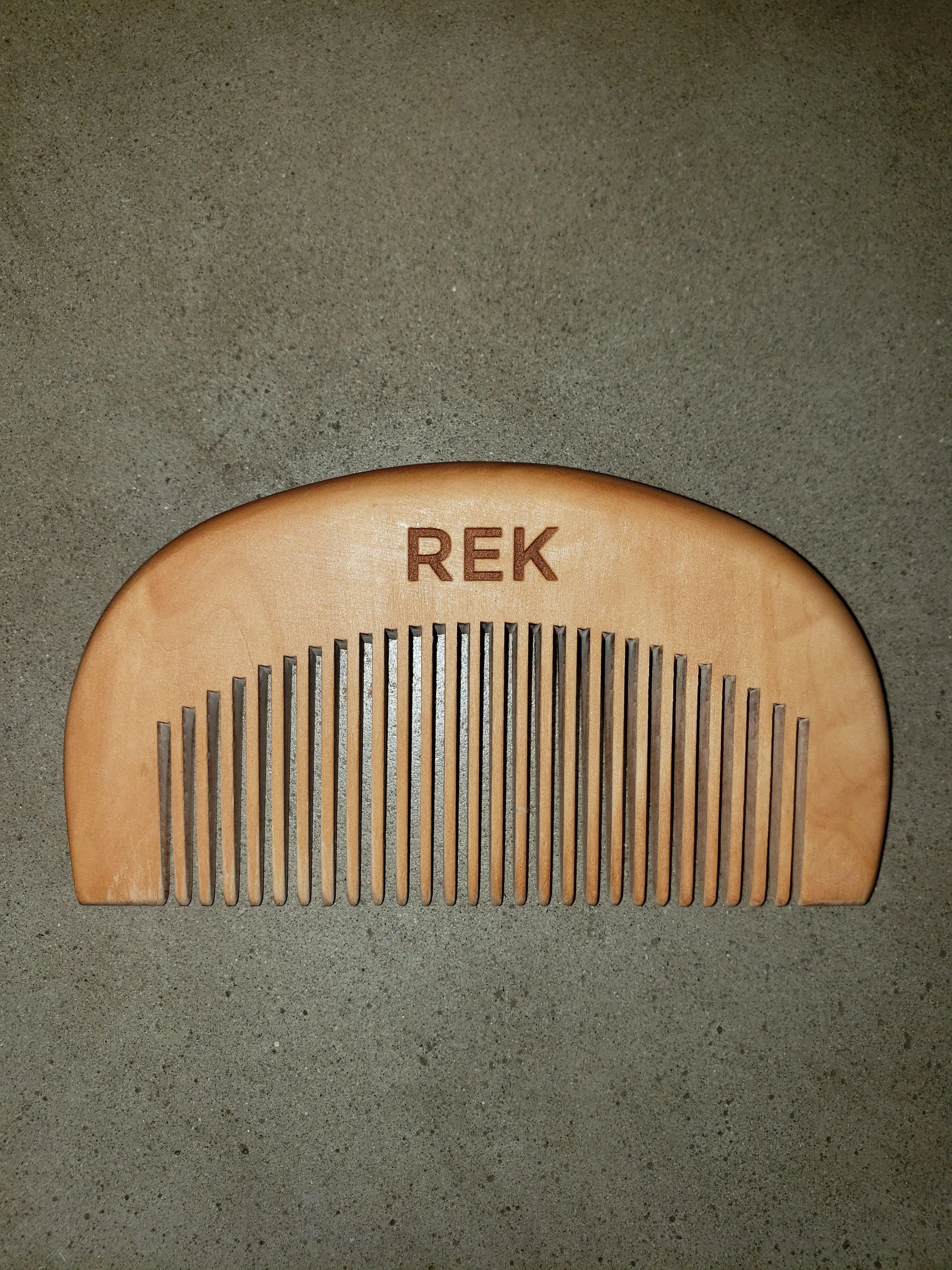 REK Beard Brush and Comb Kit | REK Cosmetics