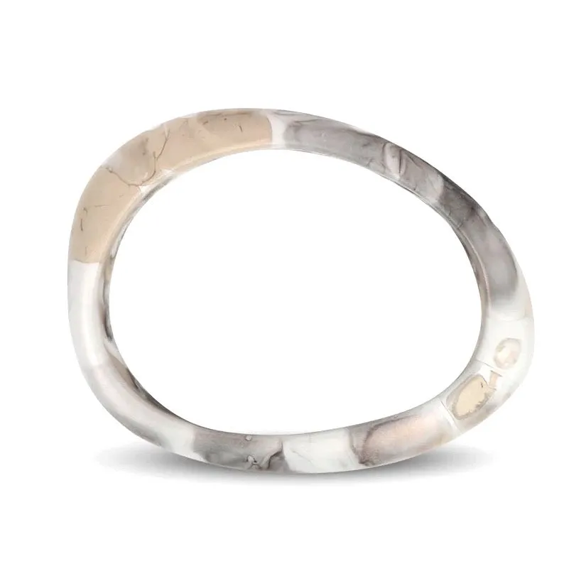 Rock Wishbone Bangle - Dinosaur Designs