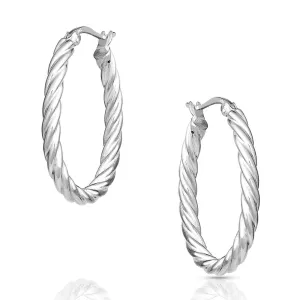 Rope Hoop Earrings