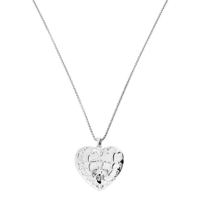 Silver Heart of Yorkshire Locket Pendant