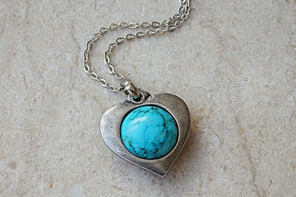 Silver Turquoise necklace