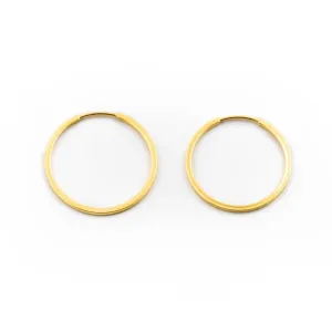 Small Gold Hoop Earrings