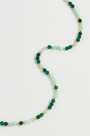 T-Bar Beaded Necklace