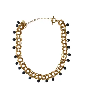 The Christina Choker in Jet Black