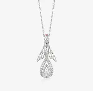 THIALH - DATURA • ASTRA - Ruby and Diamond Necklace