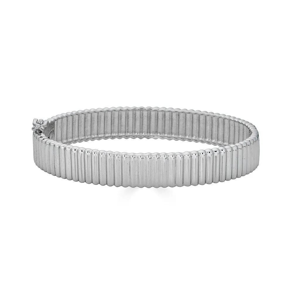 THICK FLUTED BANGLE