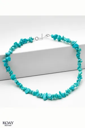 Turquoise Stones Necklace 02